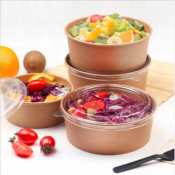 Hokom 1000ml Salad Salad Cirm